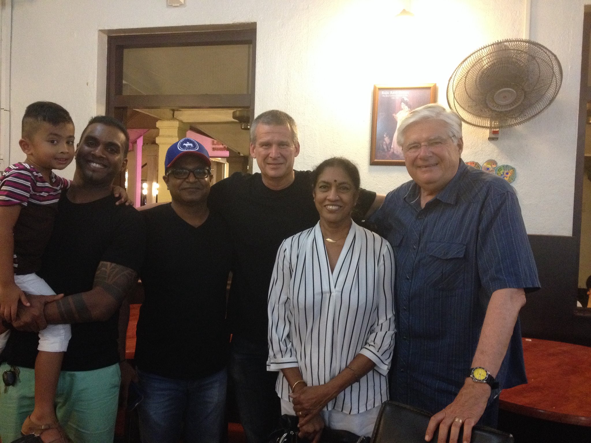 Together again in Singapore